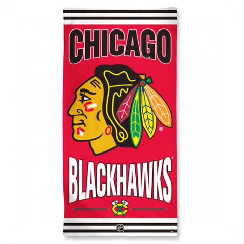 Chicago Blackhawks Towel 30x60 Beach Style - Team Fan Cave