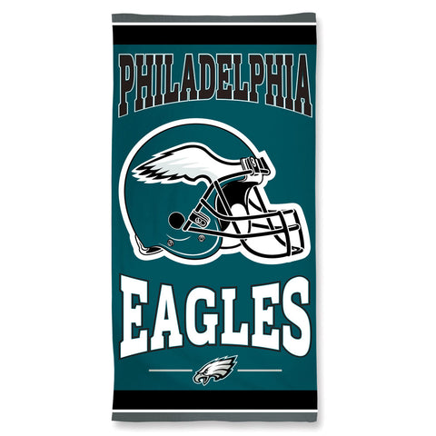 Philadelphia Eagles Towel 30x60 Beach Style - Team Fan Cave