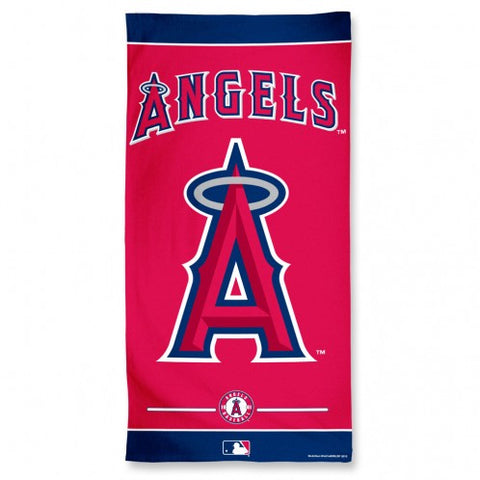 Los Angeles Angels Towel 30x60 Beach Style - Team Fan Cave