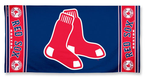 Boston Red Sox Towel 30x60 Beach Style - Team Fan Cave