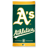 Oakland Athletics Towel 30x60 Beach Style - Team Fan Cave