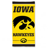 Iowa Hawkeyes Towel 30x60 Beach Style-0