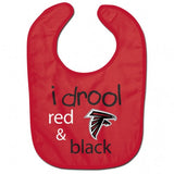 Atlanta Falcons Baby Bib All Pro Style I Drool Design