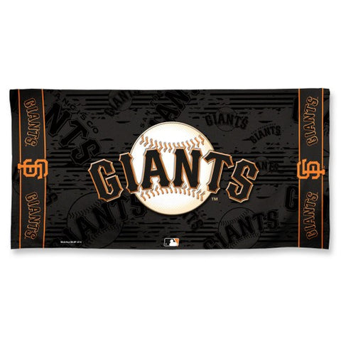 San Francisco Giants Towel 30x60 Beach Style Alternate Special Order - Team Fan Cave