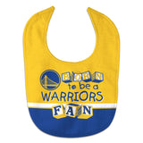 Golden State Warriors Baby Bib All Pro Style Future Fan Special Order