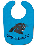 Carolina Panthers All Pro Little Fan Baby Bib - Team Fan Cave