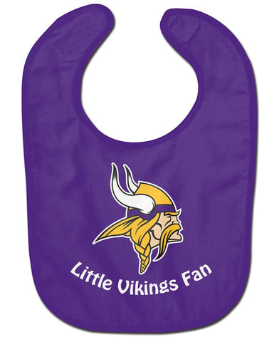 Minnesota Vikings All Pro Little Fan Baby Bib - Team Fan Cave