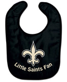 New Orleans Saints All Pro Little Fan Baby Bib - Team Fan Cave