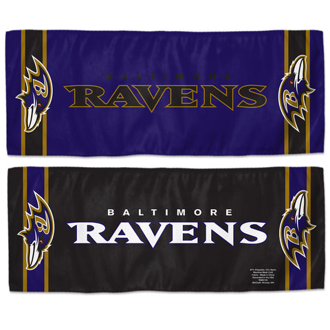Baltimore Ravens Cooling Towel 12x30
