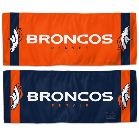 Denver Broncos Cooling Towel 12x30 - Team Fan Cave