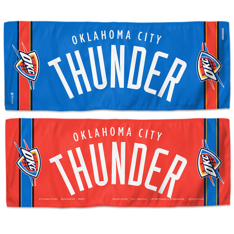 Oklahoma City Thunder Cooling Towel 12x30 - Special Order - Team Fan Cave