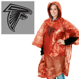 Atlanta Falcons Rain Poncho