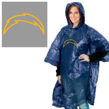 Los Angeles Chargers Rain Poncho - Team Fan Cave