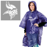 Minnesota Vikings Rain Poncho - Team Fan Cave