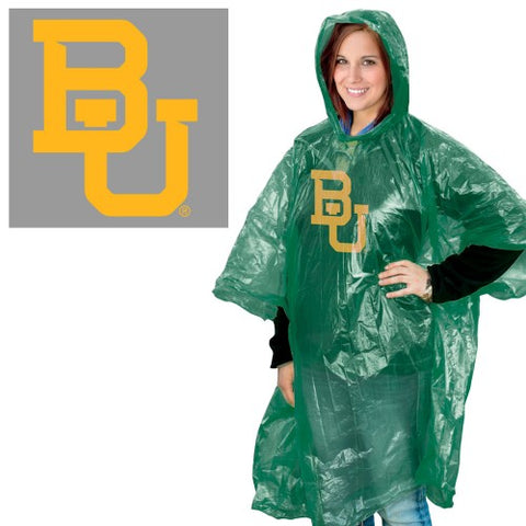 Baylor Bears Rain Poncho Special Order - Team Fan Cave