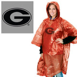 Georgia Bulldogs Rain Poncho - Team Fan Cave