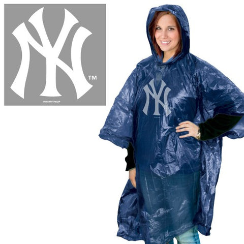New York Yankees Rain Poncho - Team Fan Cave
