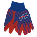 Buffalo Bills Two Tone Adult Size Gloves-0
