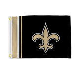 New Orleans Saints Flag 12x17 Striped Utility-0