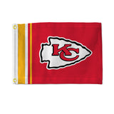 Kansas City Chiefs Flag 12x17 Striped Utility-0