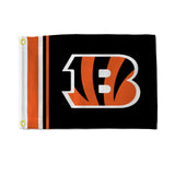 Cincinnati Bengals Flag 12x17 Striped Utility-0