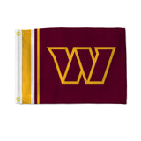 Washington Commanders Flag 12x17 Striped Utility-0