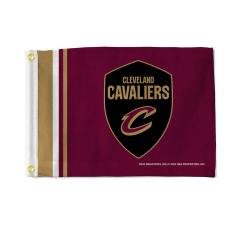 Cleveland Cavaliers Flag 12x17 Striped Utility-0