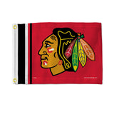Chicago Blackhawks Flag 12x17 Striped Utility-0