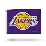 Los Angeles Lakers Flag 12x17 Striped Utility-0