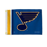 St. Louis Blues Flag 12x17 Striped Utility-0