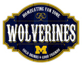 Michigan Wolverines Sign Wood 12 Inch Homegating Tavern