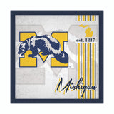 Michigan Wolverines Sign Wood 10x10 Album Design