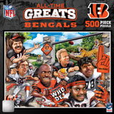 Cincinnati Bengals Puzzle 500 Piece All-Time Greats-0