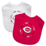Cincinnati Reds Baby Bib 2 Pack-0