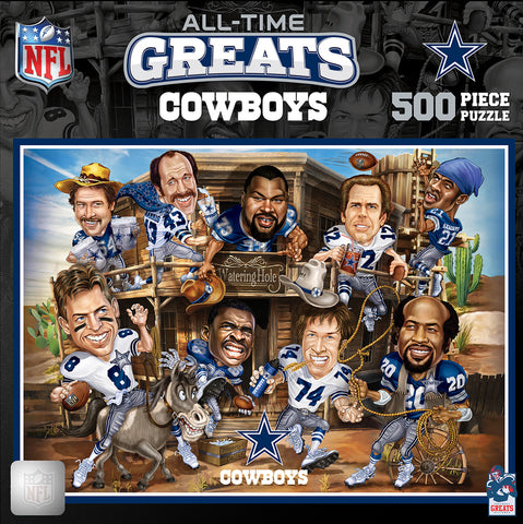 Dallas Cowboys Puzzle 500 Piece All-Time Greats-0