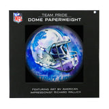 Detroit Lions Paperweight Domed