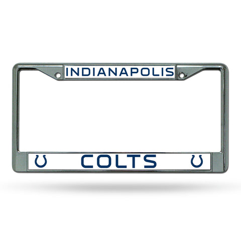 Indianapolis Colts License Plate Frame Chrome-0