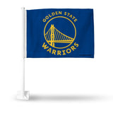 Golden State Warriors Flag Car Blue-0