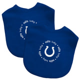 Indianapolis Colts Baby Bib 2 Pack-0