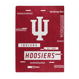 Indiana Hoosiers Blanket 60x80 Raschel Digitize Design-0