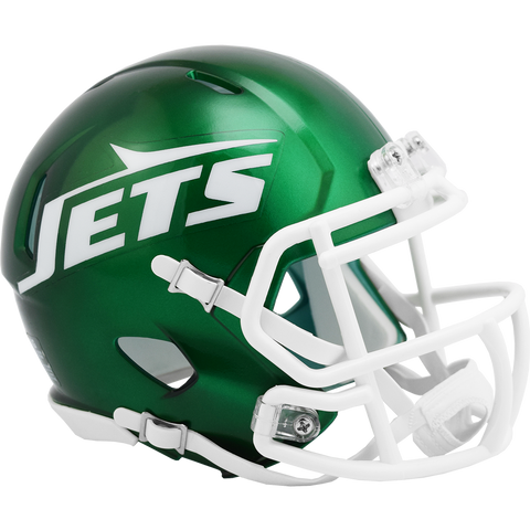 New York Jets Helmet Riddell Replica Mini Speed Style On-Field Alternate 2023 Tribute Legacy-0