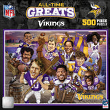 Minnesota Vikings Puzzle 500 Piece All-Time Greats-0