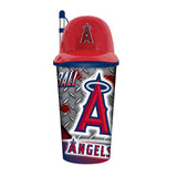 Los Angeles Angels Helmet Cup 32oz Plastic with Straw-0