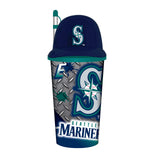 Seattle Mariners Helmet Cup 32oz Plastic with Straw-0
