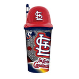 St. Louis Cardinals Helmet Cup 32oz Plastic with Straw-0