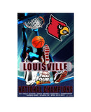 Louisville Cardinals Poster - 2013 NCAA Basketball Champions - Team Fan Cave