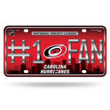 Carolina Hurricanes License Plate #1 Fan