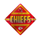 Kansas City Chiefs Sign Metal Diamond Shape