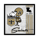 New Orleans Saints Sign Wood 10x10 Album Design
