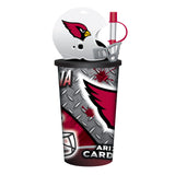 Arizona Cardinals Helmet Cup 32oz Plastic with Straw